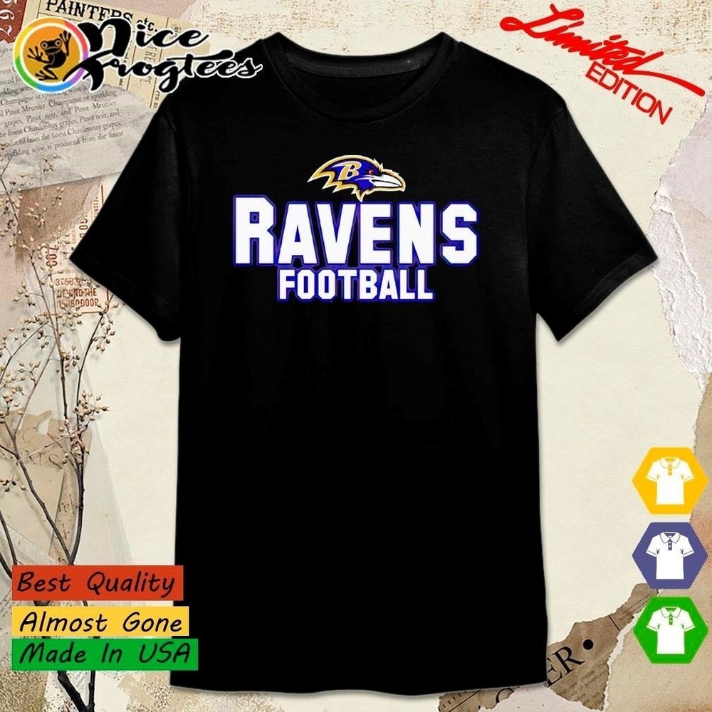 Baltimore Ravens Football LogoNFL Shirt
